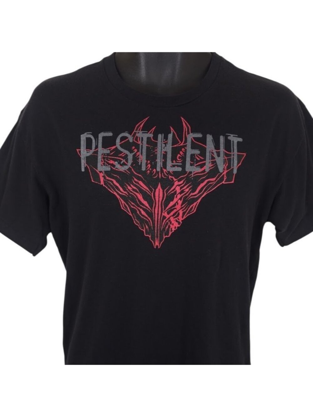 Pestilent T Shirt Mens Size Medium Black Demon Creature Streetwear